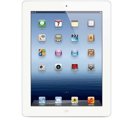 Apple iPad 4 64Gb Wi-Fi + Cellular белый - Каспийск