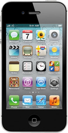 Смартфон APPLE iPhone 4S 16GB Black - Каспийск