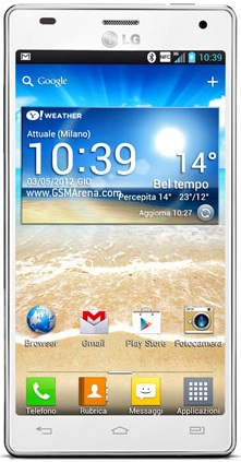 Смартфон LG Optimus 4X HD P880 White - Каспийск