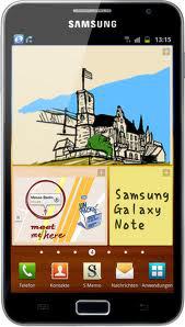 Смартфон Samsung Galaxy Note GT-N7000 Blue - Каспийск